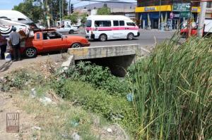 Comienzan las lluvias y los drenes azolvados