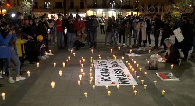 Protestan en Morelia Contra Agresiones a Periodistas 