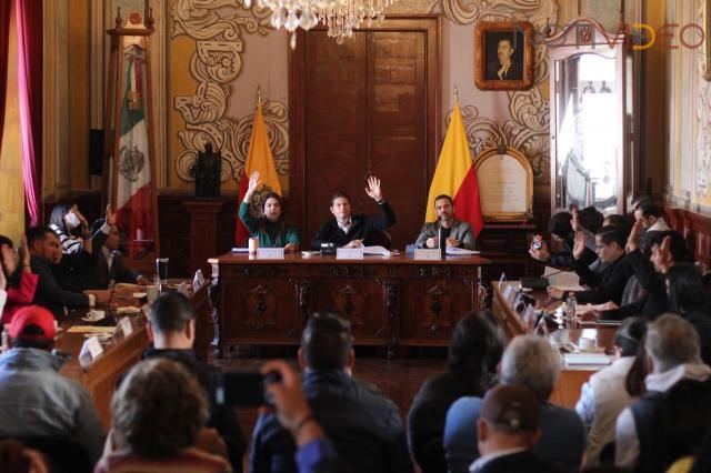 En primera Sesión Ordinaria de Cabildo 2023, aprueba Ayuntamiento de Morelia diversos proyectos