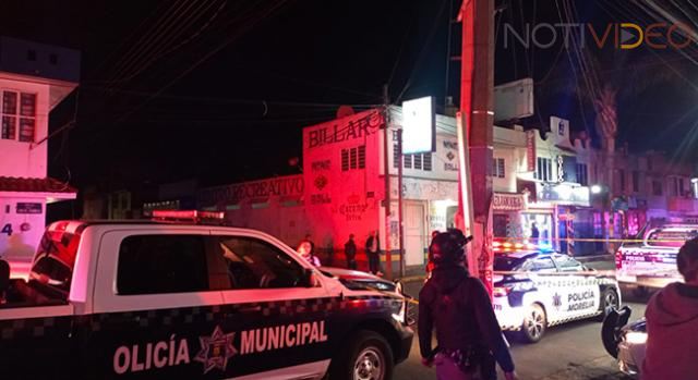 Reportan balaceara en la inmediaciones de un billar en la colonia Guadalupe en Morelia