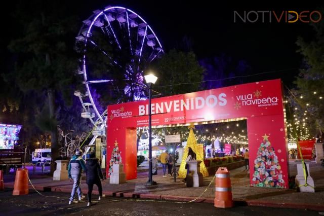 La rueda de la fortuna más alta en México te espera en la Villa Navideña