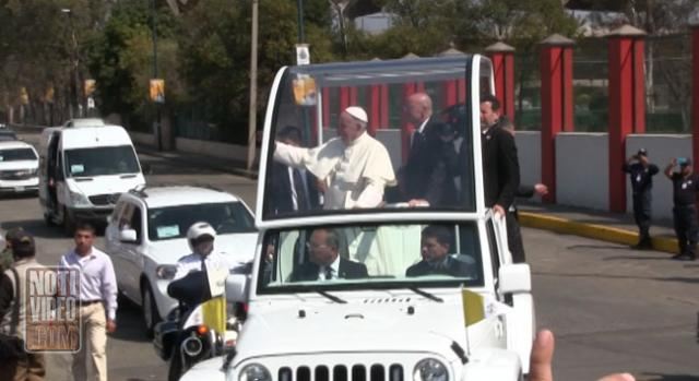 Jubilo y alegría, expresiones que reinaron en la visita del Papa Francisco en Morelia 