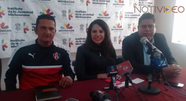 Convocan a jóvenes Michoacanos a formar parte de la escuela del club Atlas