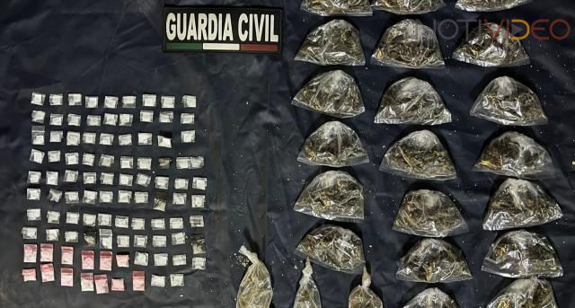 Tras operativos en Zamora, Guardia Civil detiene a seis con dos pistolas y drogas