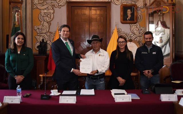 Ayuntamiento de Morelia y Ejido de Santiaguito logran acuerdo al Plan Municipal Desarrollo