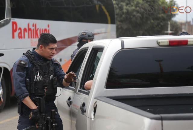 Firmes las acciones de seguridad para combatir los delitos, en Uruapan: SSP