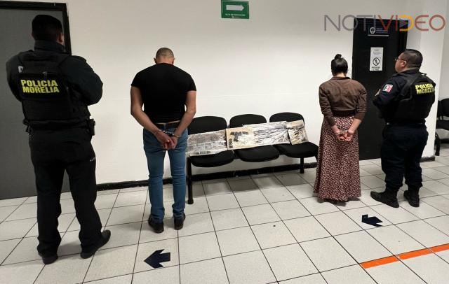 Detiene Policía Morelia a pareja que había disparado en contra de un civil