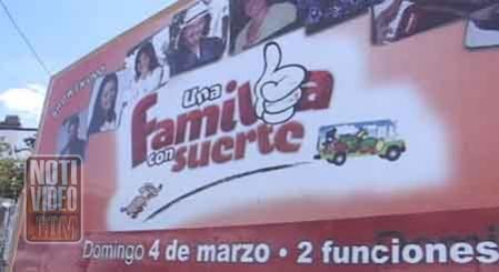 Una familia con suerte se cancela.