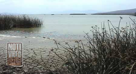 Lago de Cuitzeo en agonía 