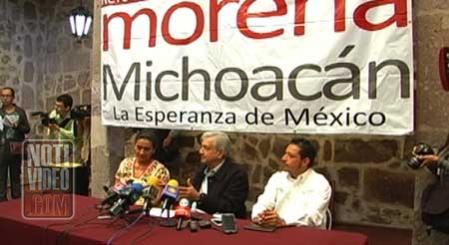 En Michoacán están armando y enfrentando a la gente: AMLO