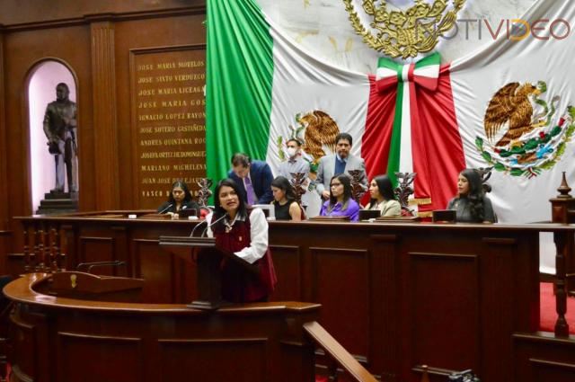 Mujeres, vitales para el progreso de Michoacán: 75 Legislatura