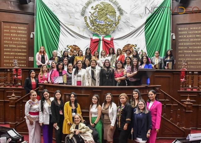 Voces de mujeres cimbran el Congreso del Estado; luchan por un mejor Michoacán