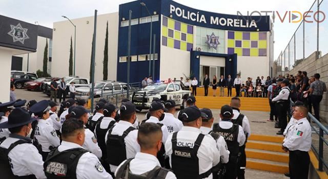 Oficial Morelos, gran ejemplo de entrega y superación para la Policía de Morelia: Alfonso Martínez