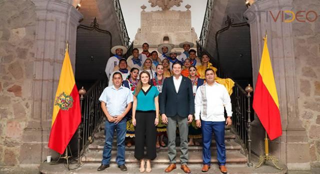 Presenta Alfonso Martínez el primer Ballet Folklórico del Ayuntamiento de Morelia