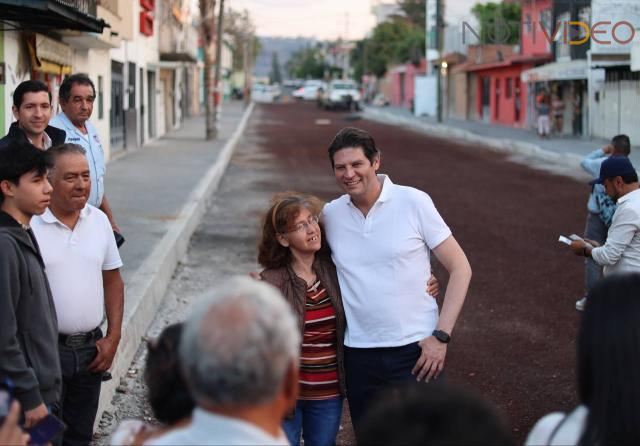 Alfonso Martínez supervisa obras en la Vasco de Quiroga y la Eréndira