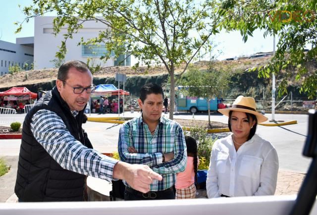 Supervisa Lupita Díaz Chagolla, dos obras correspondientes a la glosa del 1er Informe de Gobierno