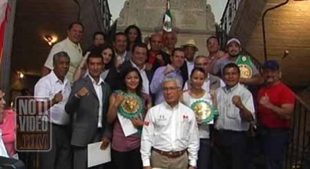 Afilian al Seguro Popular a  Boxeadores del CMB 