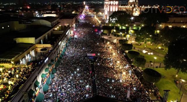 Con más de 65 mil asistentes, Bronco brilló en Morelia en su 481 Aniversario  