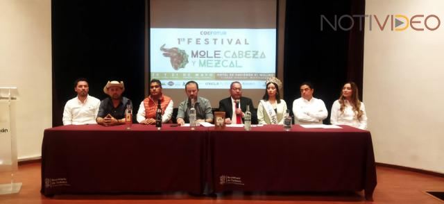 Invita Ciudad Hidalgo a disfrutar del Festival del Mole, Cabeza y Mezcal