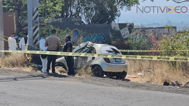 Fallece automovilista tras choque en la Av. Madero Poniente de Morelia 