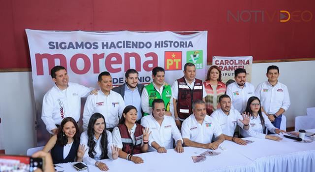 Con unidad de Morena, Partido Verde y PT, ganaremos todo en Morelia: Torres Piña