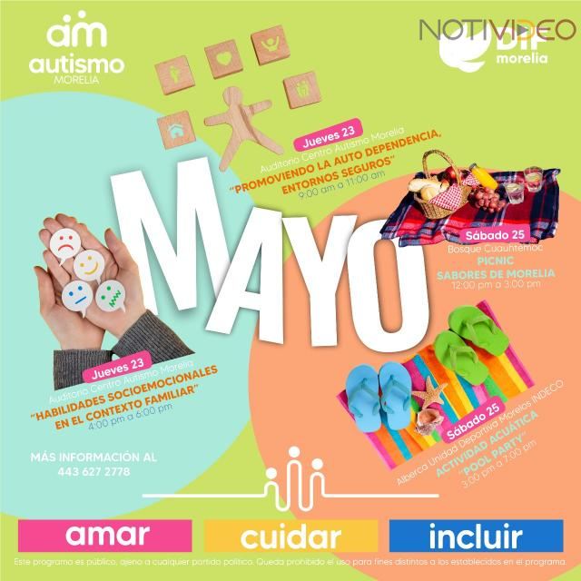 DIF Morelia invita a actividades “Creando Comunidad - Morelia incluyente”