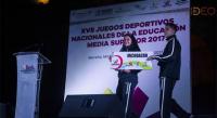 Michoacán celebra apertura de los  Juegos Deportivos Nacionales de la Educación Media Superior