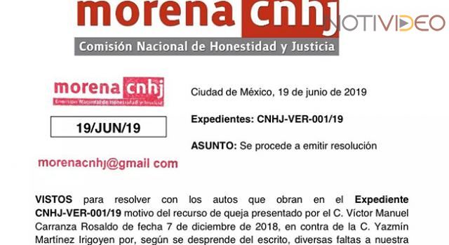 MORENA amonesta a síndica de Coatzacoalcos por nepotismo, usurpación de funciones y favoritismo