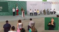 Sigue censo de afectaciones tras huracán Agatha: AMLO