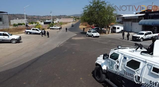 Refuerza SSP operativo en Cotija para garantizar el orden y la tranquilidad