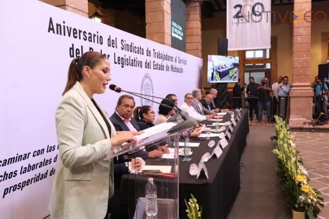 Las y los trabajadores del Congreso, pilar fundamental del Poder Legislativo