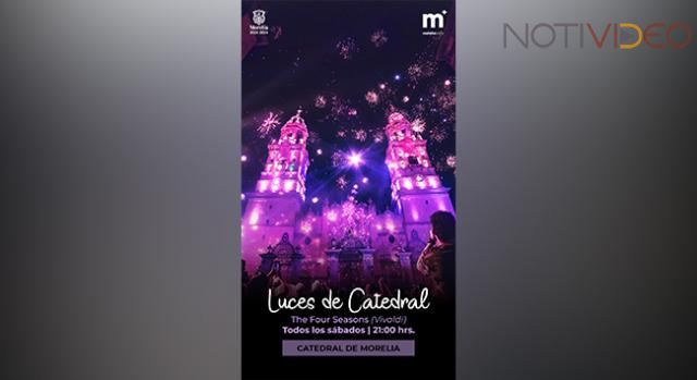 Festeja el Día del Padre con el  espectacular encendido de la Catedral