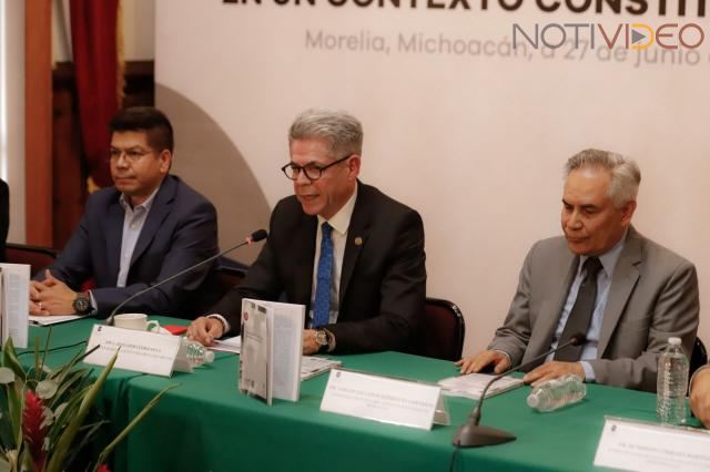 Presentan libro “La representación política en un contexto constitucional”, en el Congreso