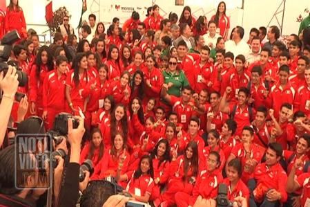 Abanderan delegación mexicana de atletismo que participará en el Campeonato Centroamericano y....