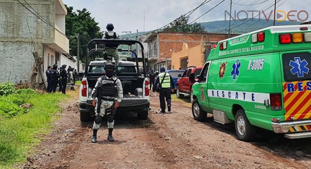 Balean una casa en la colonia Linda Vista de Zamora