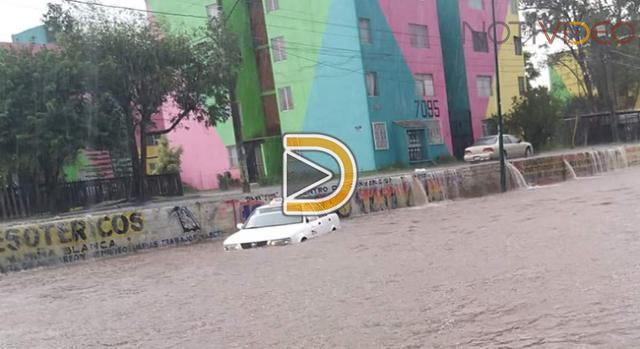 Inundaciones, caída de árboles, cierre de calles dejó la tormenta en Morelia