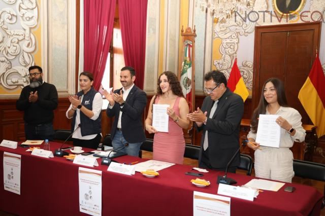 Firma Ayuntamiento convenio de servicio social para apoyar a estancias infantiles