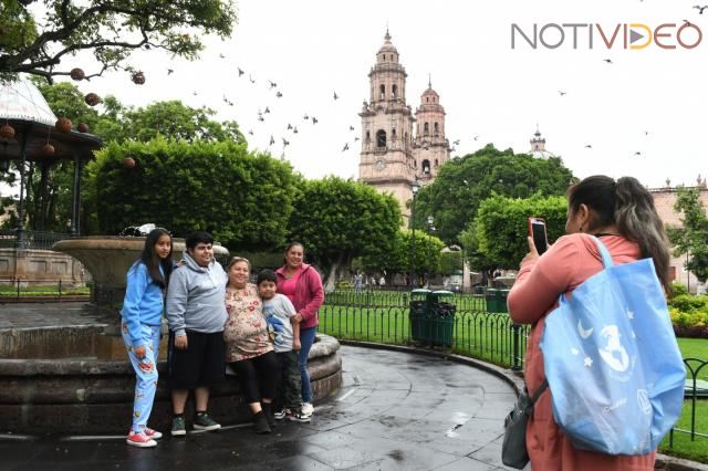 Morelia, ciudad que encanta a turistas y visitantes