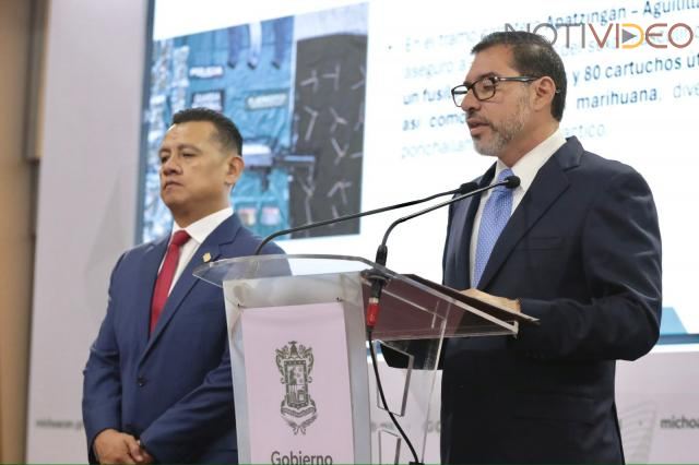 Bajó homicidio 50 % de 2021 a junio de 2024: SSP