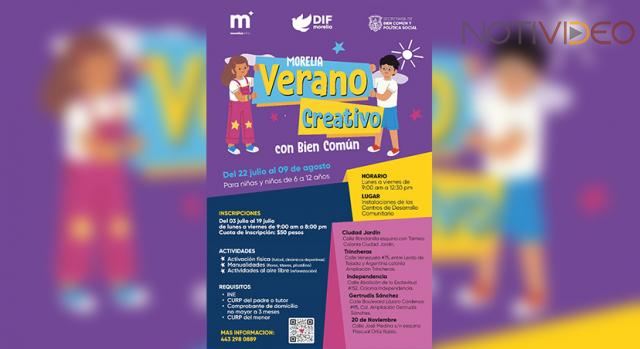 Últimos días para inscribirse y tener un “Verano Creativo con Bien Común”