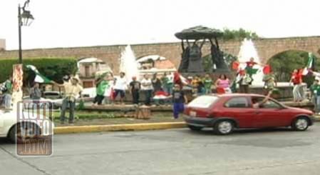 Michoacán se suma a los festejos por el triunfo de la selección mexicana en JO