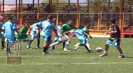 Niños y  niñas de la zona de Tierra Caliente acuden a torneo de Futbol 