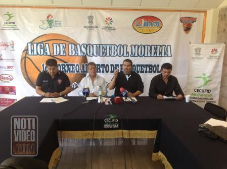 Lanzan Liga de Básquetbol de Morelia