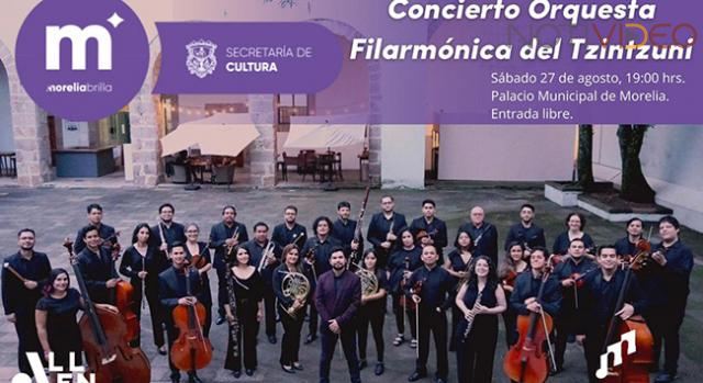 Fin de semana de concierto en Palacio Municipal de Morelia