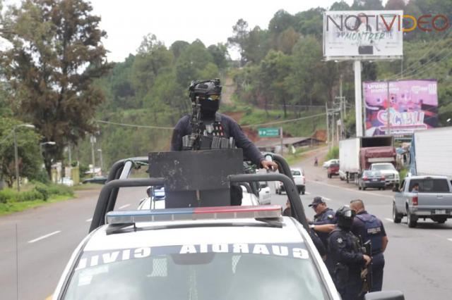 Continúan labores interinstitucionales para la prevención del delito, en región Uruapan