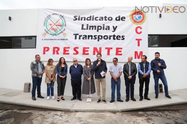 Reconocen trabajadores de limpia avances históricos durante administración de Alfonso Martínez