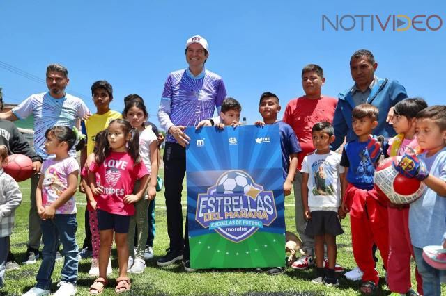 Presenta Alfonso Martínez convocatoria de Escuelas de Fútbol “Estrellas del Mañana”