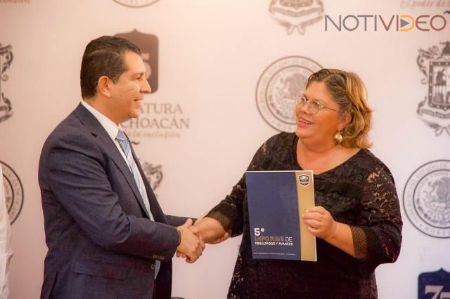 Avanza Michoacán en rendición de cuentas de sus instituciones: Julieta García