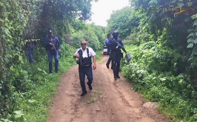 Por aire y tierra, Gobierno de Michoacán continúa búsqueda de policías comunales de La Cantera