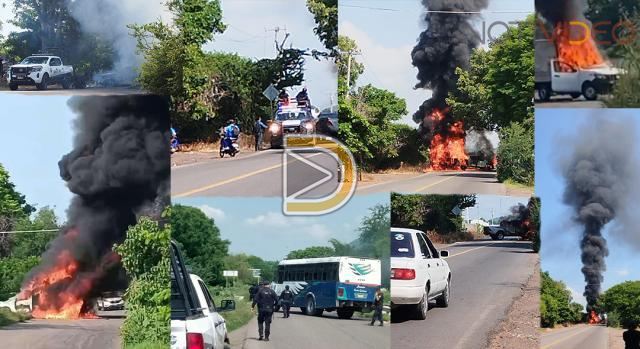 Dronazos y bloqueos en la Tierra Caliente Michoacana